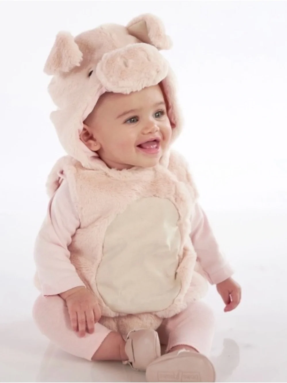 Pottery Barn Kids Pink Blush Baby Pig Costume - Picture 2 of 7